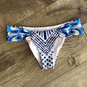 Peacock Bikini Bottoms